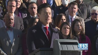 Vigil held on California State Capitol steps for victims in Monterey Park shooting