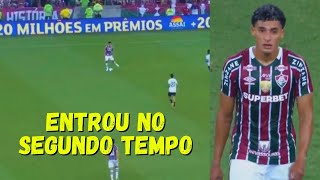 SEGUNDO JOGO DE GABRIEL FUENTES PELO FLUMINENSE