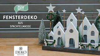 DIY: weihnachtliche Fensterdeko basteln [How to] Deko Kitchen