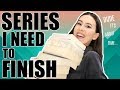 Popular Book Series I Need to Finish || Books with Emily Fox