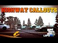 UPDATED BLK Highway Callouts | Install and Showcase | LSPDFR | GTAV