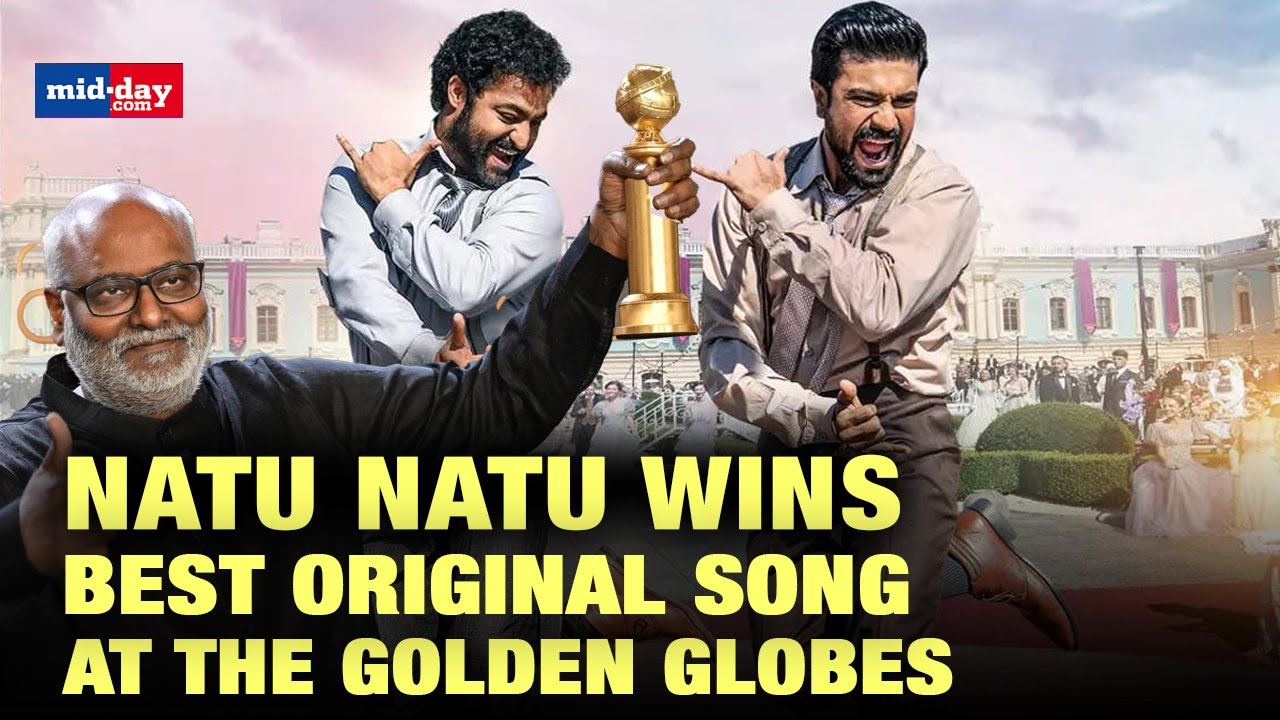 Golden Globes 2023: Natu Natu From RRR Wins Best Original Song - YouTube