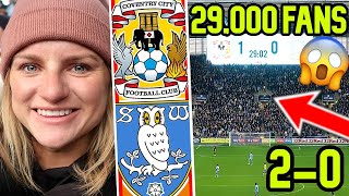 29,000 FANS AS COVENTRY CLOSE IN ON PLAYOFFS | COVENTRY CITY 2-0 SHEFFIELD WEDNESDAY