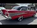 Test Drive 1957 Chevrolet Bel Air 2 Door Post $39,900 Maple Motors #2631-1