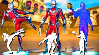 *NEW* Fortnite Ant-Man Skin doing All Built-In Dances and Emotes!.. 100% Synс!