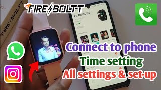 fire boltt smartwatch connect to phone|fire boltt ninja call pro plus connect to phone