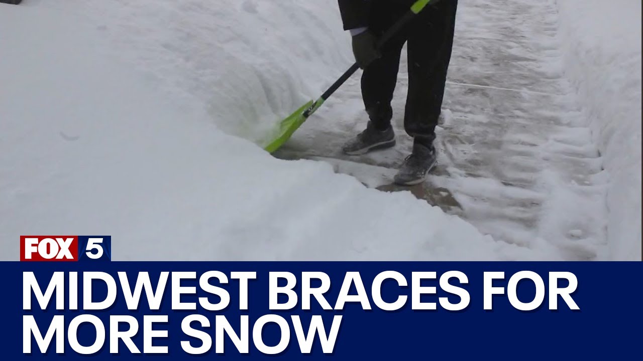 Midwest Braces For Another Round Of Snow - YouTube