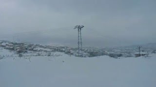 Bartın’da kar kalınlığı 1,5 Metreyi Geçti