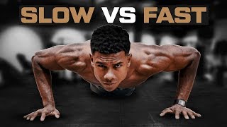 The BEST Rep Speed for PUSHUPS {Explained}