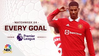 Every Premier League goal from Matchweek 24 (2022-23) | NBC Sports