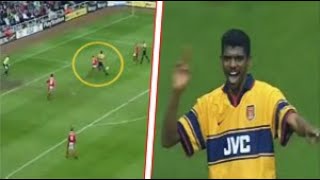 Nwankwo Kanu | Legendary Backheel Goal | B. Arsenal Goals (5)