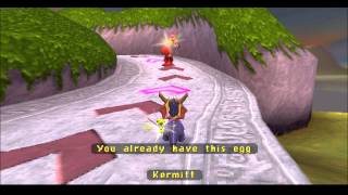 Spyro 3 Year of the Dragon Hack - Molten Crater Egg Thief Egg Hatching