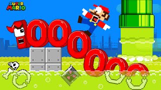 Wonderland: BIG NUMBER | Mario vs Number 1,000,000 Escape the Acid Maze Challenge | Game Animation