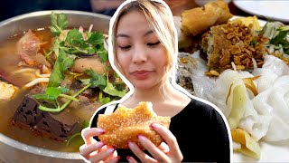 10 Must Try Vietnamese Foods in LITTLE SAIGON - German Viet Girl's 1st Time in CALIFORNIA FOOD TOUR