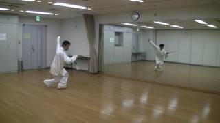 42式太極剣【鏡】右１２－１４    42-form Tai Chi Sword