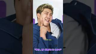 RM Made BTS Burst Into Laughter When Making Dimpled Faces 🤣🤣 #shorts #rm #bts