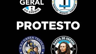 TORCIDAS DO GRÊMIO ORGANIZAM PROTESTO AMANHÃ NO CT LUIZ CARVALHO!