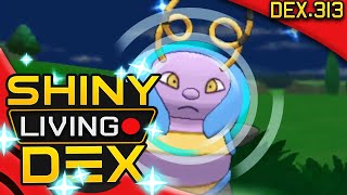 SHINY VOLBEAT!!! Quest For Shiny Living Dex #313 | Pokemon XY