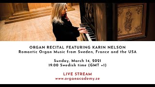 GIOA Quarantine Concerts - Vasa Church - March 14, 2021, 19:00 (GMT+1) - Karin Nelson