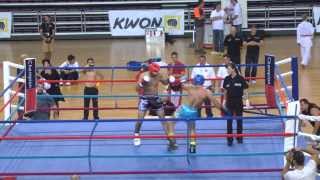 WKU World Championships Heraklion Crete 2013 Finals Kickboxing Adults male -65kg