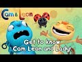 Funny Children Cartoon | Get To Know Cam, Leon & Lady! | Cam & Leon | Cartoon for Kids