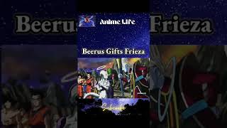 Beerus Gifts Frieza #anime #dbs #dbz #dragonball #goku #dragonballsuper
