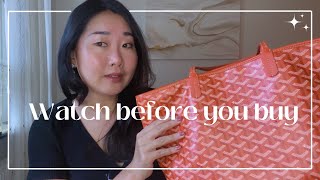 GOYARD TOTES | Luxury that’s still worth it? Honest opinion Artois PM, 2y wear | FEISREALITY