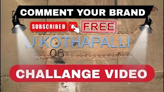 U KOTHAPALLI DRONE VIDEO PREVIEW | @TN29Family comment challenge