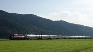 カシオペア紀行　東北本線上り　岩沼駅～槻木駅間　(2016/08/13)