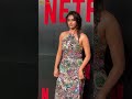 keerthy suresh attends netflix networking party shorts