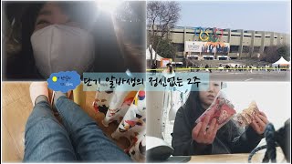 단기알바생의 정신 없는 2주 vlog (후기X) ㅣ3월 2,4주 ㅣ 선거 도우미 ㅣ 진행요원 ㅣ 대체교사 [Vlog]