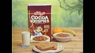 1992 Kellogg's Cocoa Krispies Cereal Yogi Stamp Commercial