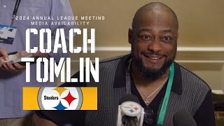 Coach Mike Tomlin on Russell Wilson, Justin Fields, Steelers secondary | Pittsburgh Steelers