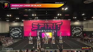 American Cheer SR BLACK | SoCal Spirit Championships 2024