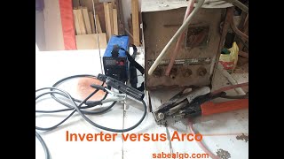 Soldadora inverter versus soldadora de arco