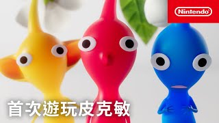 《皮克敏４》首次遊玩皮克敏影片（台灣）