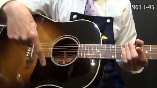 Gibson 1963 CUSTOM SHOP J-45（2012年製）【オットリーヤ動画】