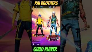 Rai Brothers Guild Player Send Me Firend Request 😱 #shorts #freefireshorts #raistar