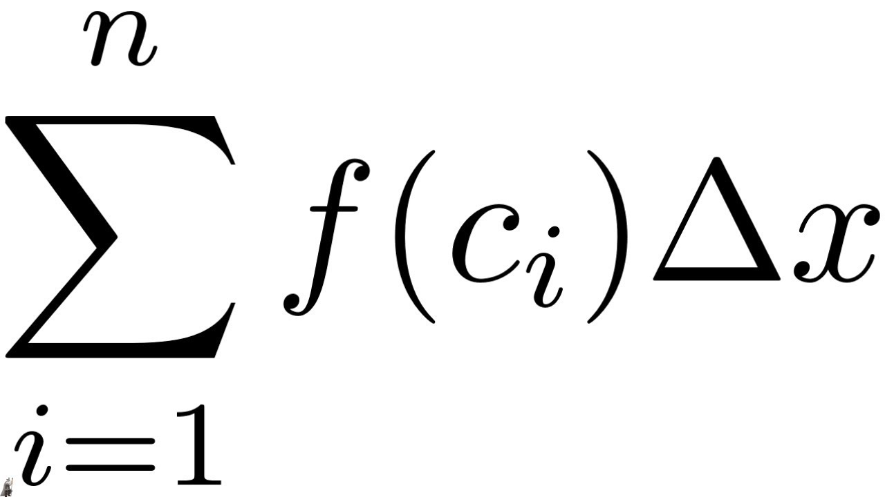 Complete Formal Construction Of The Riemann Integral From Calculus ...