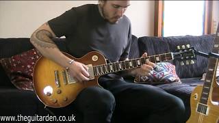 Bacchus BLS59 Handmade Les Paul Style Guitar Demo