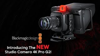 Check Out The NEW Blackmagic Studio Camera 4K Pro G2!