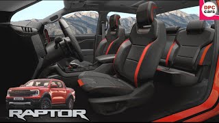New 2023 Ford Ranger Raptor Interior Cabin