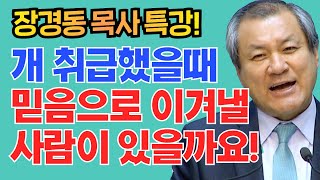 장경동 목사의 부흥특강 - 개 취급했을때 믿음으로 이겨낼 사람이 있을까요!