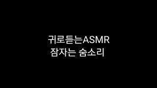 귀로듣는 ASMR | 잠자는 숨소리와 뒤척임 only breath, need not eyes.