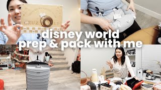 prep \u0026 pack with me for disney world 🏰 | trip itinerary, special experiences \u0026 travel essentials