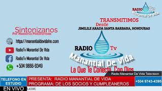 EEMICION  DE RADIO TV MANANTIAL DE  VIDA // EN  VIVO