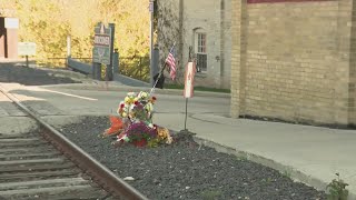A growing memorial in Sheboygan Falls honors Giovanni Michael Robinson