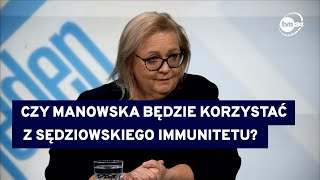 Śledztwo w sprawie Manowskiej. Pierwsza prezes o swoim immunitecie