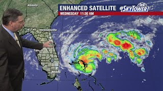 Tropics forecast: Tropical storm, hurricane warnings issued as Tropical Storm Nicole nears Florida