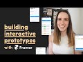 Building interactive prototypes with Framer